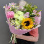 Дофаминовый букет с подсолнухом